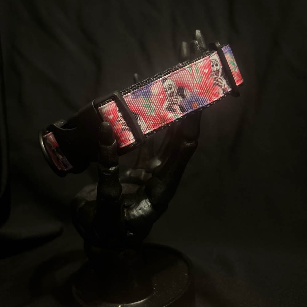 Handmade art the clown collar